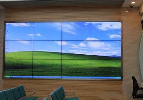 礼泉液晶拼接屏的另类用法。